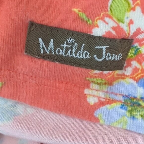 🌷Matilda Jane Size S Maxi Dress Let’s Go Together At Ease Pockets - Picture 9 of 9